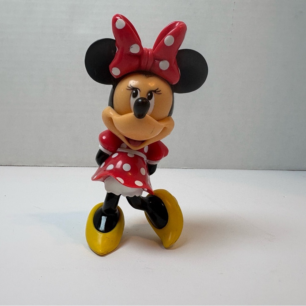 Vintage Disney Minnie Mouse baby doll rattle